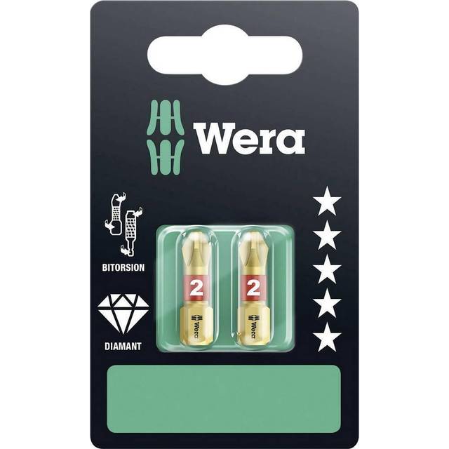 Wera 05073335001 851/1 BDC Premium Plus Phillips PH2 Screwdriver B...