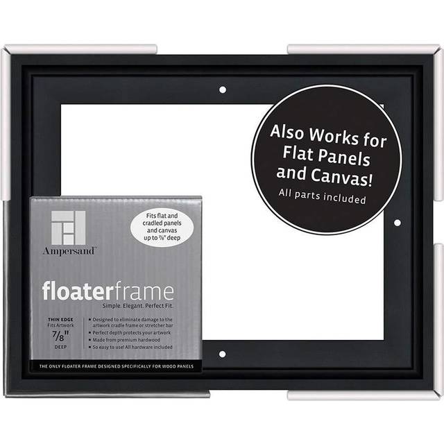 FLTRFRAME 7/8IN THIN BLK 8X10