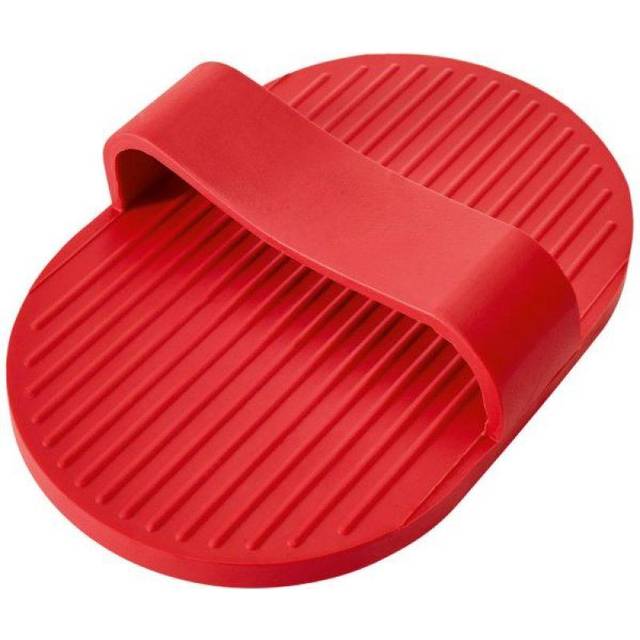 97949ÂWellness Massage Curry Comb for Dogs, Solid Rubber, Red