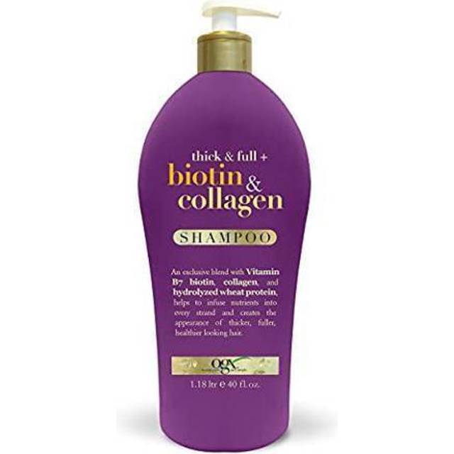 OGX Thick & Full Biotin Collagen Shampoo, 40 FL OZ