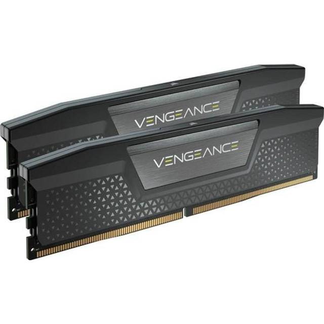 CORSAIR VENGEANCE DDR5 RAM 32GB (2x16GB) 6000MHz C30-36-36-76 1.4V Intel-Optimerat Datorminne (Högfrekvent Prestanda, Snabb Bearbetning, Intel® XMP 3.0-Profiler) Svart