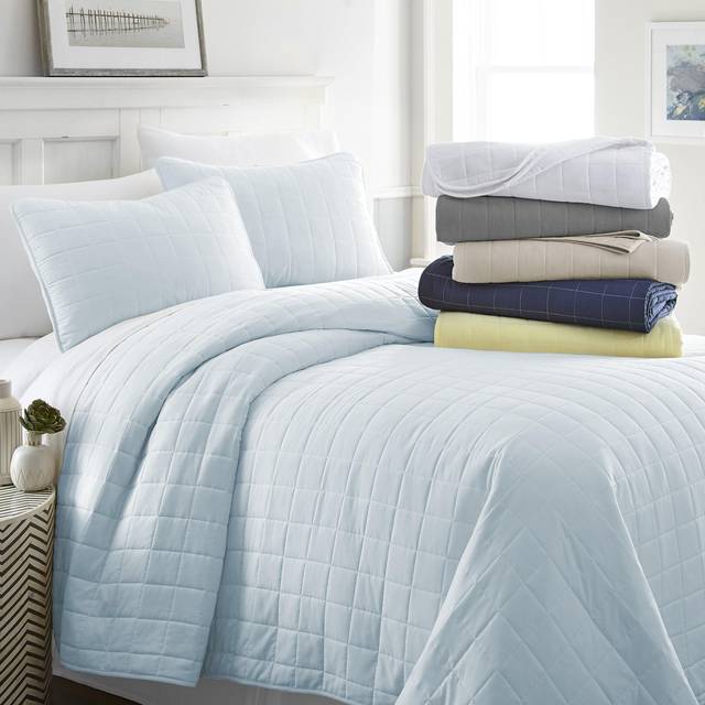 Home Collection Premium Ultra Soft Quilted Coverlet Set