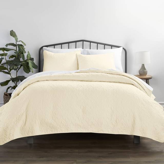 Home Collection Premium Ultra Soft Quilted Coverlet Set