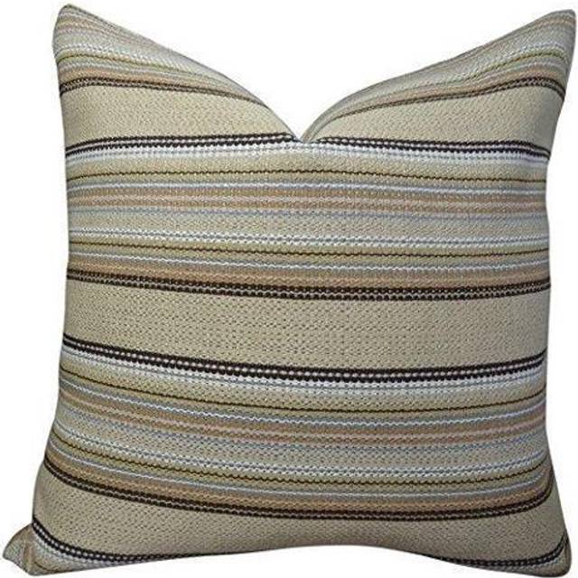 Plutus PB11224-2036-DP 20 x 36 in. Double Sided King Size Camp Evergreen Handmade Throw Pillow - Taupe & Brown