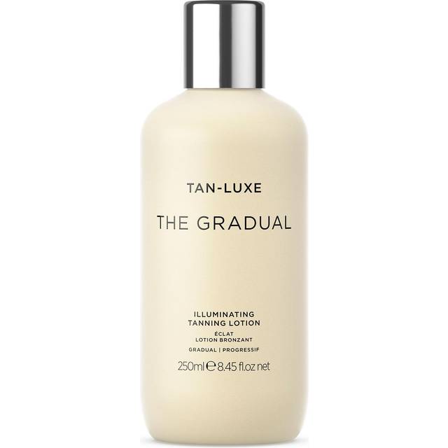 Tan-Luxe The Gradual Illuminating Tanning Lotion 250ml - Selvbruner test - Dinskønhed.dk