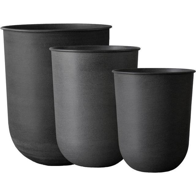 Dbkd - Out Kruka 3-pack - Svart