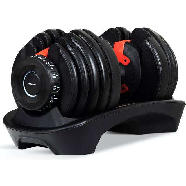 Justerbar hantel 2,5-24kg | 15 viktnivåer | Trekkrunner
