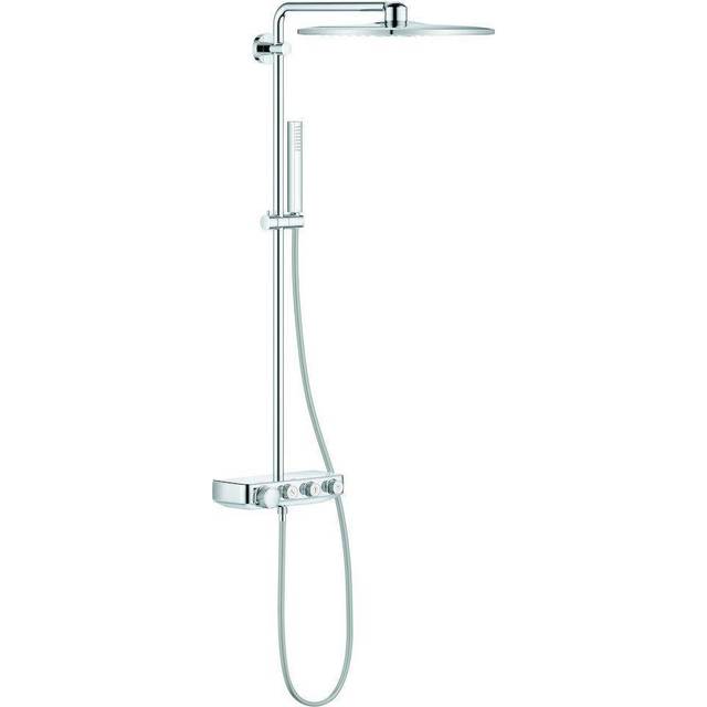 Euphoria SmartControl Cube 310 Shower System Thermostat Chrome - Grohe