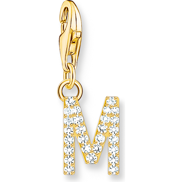 Thomas Sabo Gold CZ Initials A-Z Charms