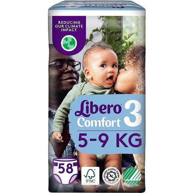 Blöja LIBERO Comfort S3 5-9kg 58/fp
