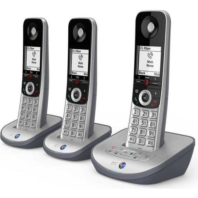BT Advanced Z Cordless Telephone & Answer Machine - Triple
