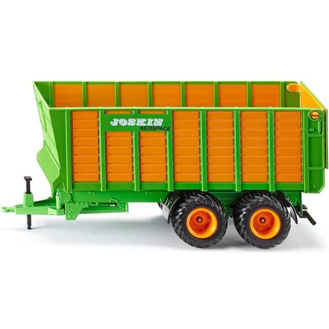 Siku 2873, Ensilagevagn, 1 32, Metall/Plast, Orange/Grön, Rörliga Delar, 4006874028733