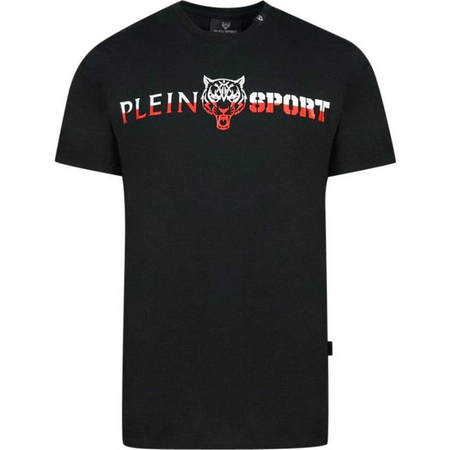 Sport Bold Split Logo Black T-Shirt - M