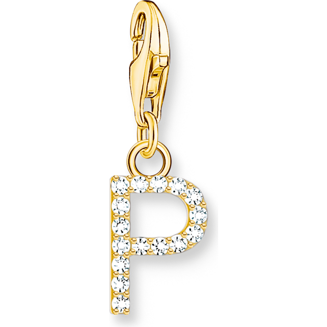 Thomas Sabo Gold CZ Initials A-Z Charms
