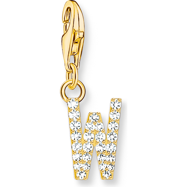 Thomas Sabo Gold CZ Initials A-Z Charms