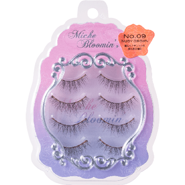 Miche Bloomin' - Eyelash Renewal 09 Nudy Brown 4 pairs