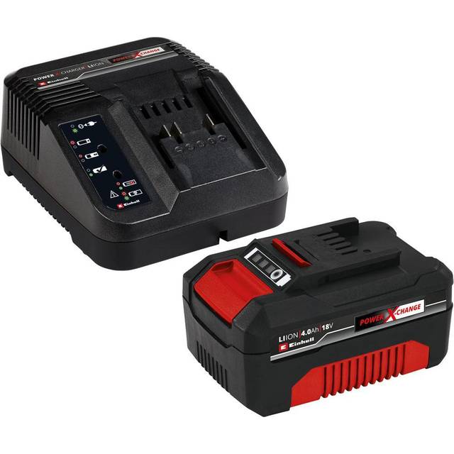18v Power X-Change pxc Starter Kit - 1x 4.0Ah Battery + 3ah Fast Charger - Einhell