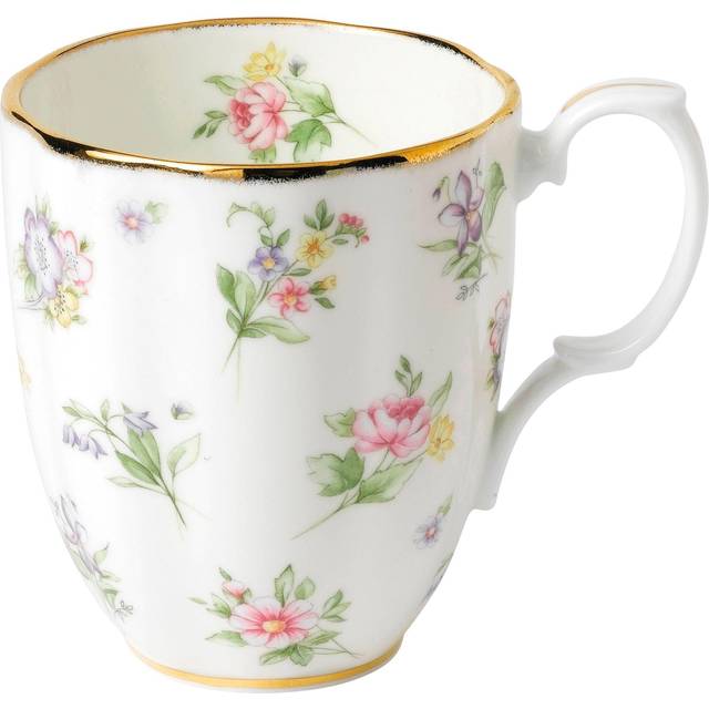 Royal Albert 100 Years of Royal Albert 1920 Spring Meadow Mug - Cream