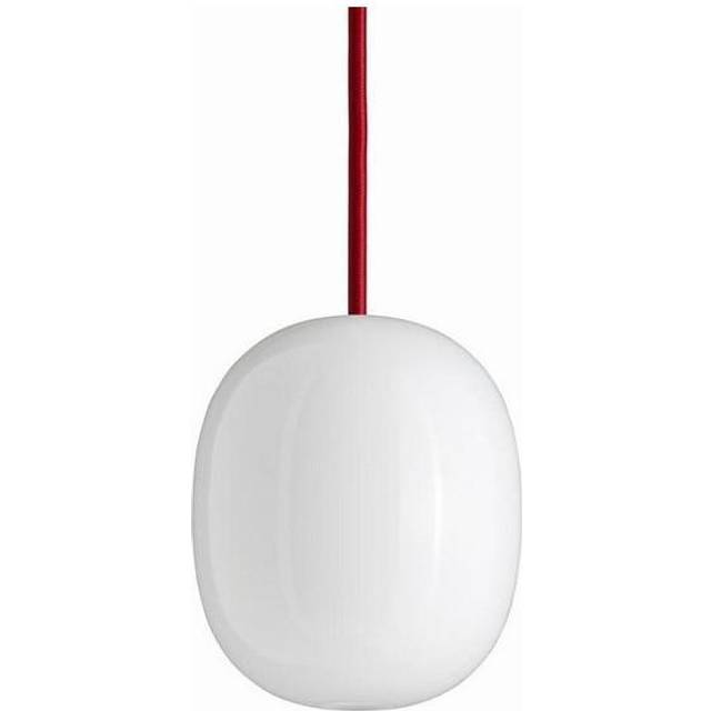 Piet Hein - Superegg 300 Pendant Opal/Red Cable