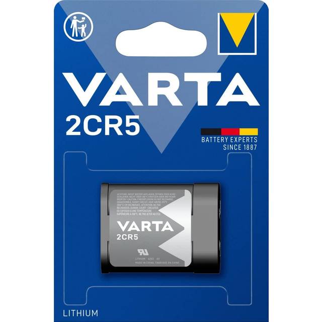 Varta Professional - Batteri 2CR5 Li 1600 mAh