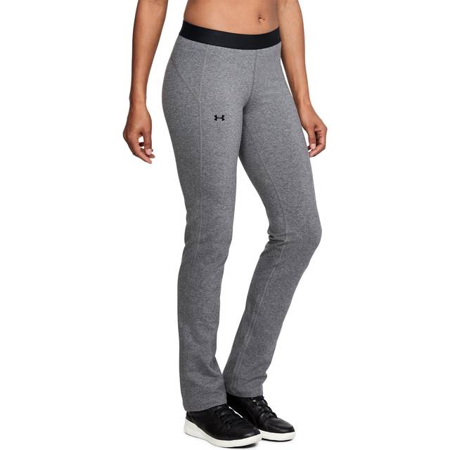 Under Armour Womens Favorite Straight Leg Pants Track Joggers 1314510 019 - Grey Cotton - Size X-Small