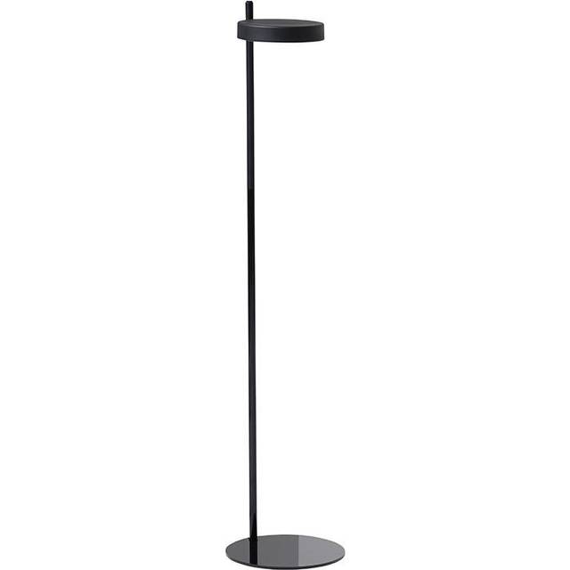 Wästberg - w182 Pastille f2 LED Floor Lamp - graphitschwarz RAL 9011/Schirm drehbar/BxH 24x109,5cm/mit Dimmer/LED 6W 690lm 2700K CRI>90/Fuß H 0,6cm - graphite black RAL 9011 (110.1 x 24.0 x 17.0cm)