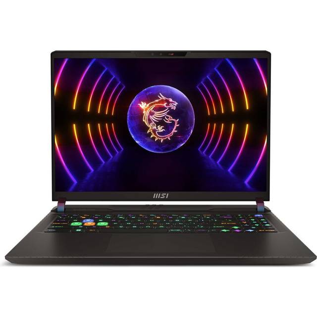 Notebook MSI Vector GP68HX 12VH-009XES I9-12900HX 32 GB NVIDIA GeForce RTX 4080 Qwerty Spanska 16" 1 TB SSD