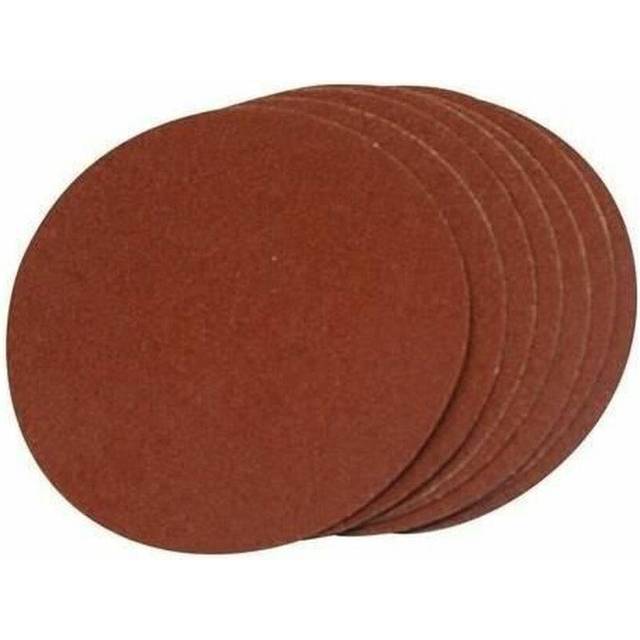 Silverline Self-Adhesive Sanding Discs 150mm 10pk 80 Grit