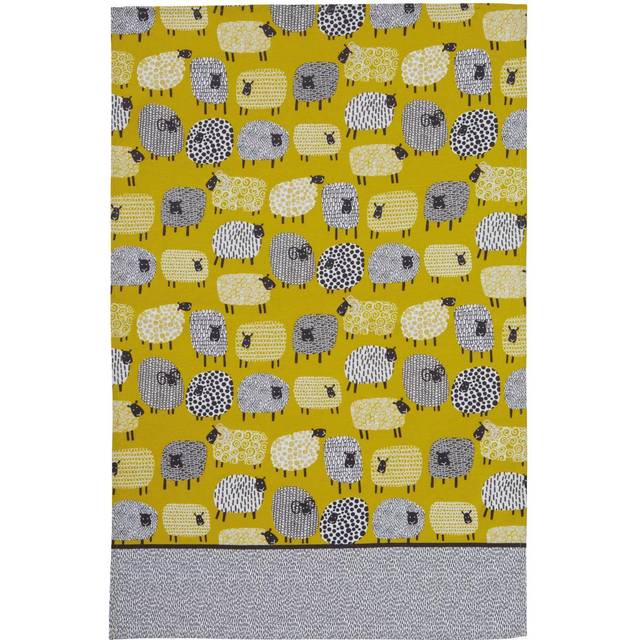Ulster Weavers Dotty Sheep Tea Towel 100% Cotton Tea Towels Farm Animals Farming