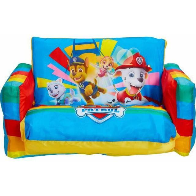 Paw Patrol Flip Out Mini Sofa - 2 In 1 Kids Inflatable Sofa And Lounger - One Colour