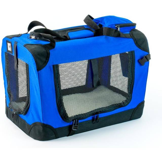 (Small Blue) KCT Fabric Pet Carrier Crates