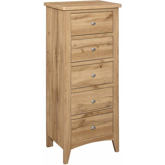 Oak Chest of Drawers 5 Birlea Hampstead Traditional Bedroom Furniture