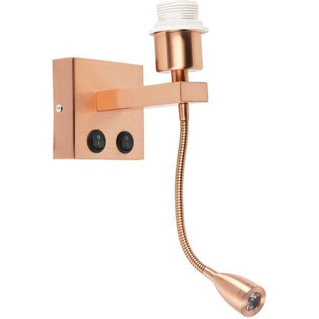 Modern vägglampa koppar med flexarm - Brescia Combi