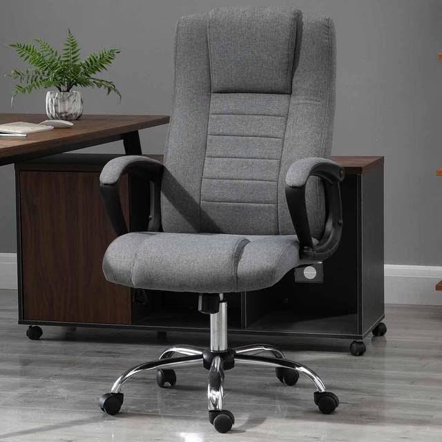 Vinsetto Office Chair - Dark Grey | TJ Hughes