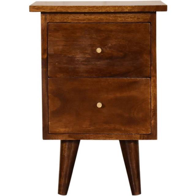 Artisan Chestnut Bedside Table