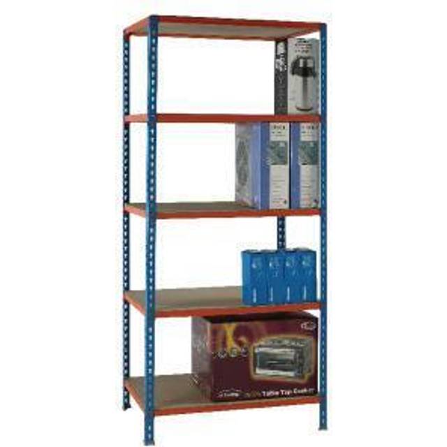 Standard Duty Painted Orange Shelf Unit Blue