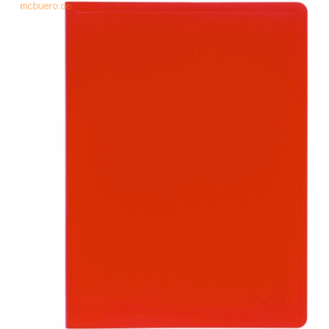 Display Book PP A4 80 Pockets Red Pack of 8, Red