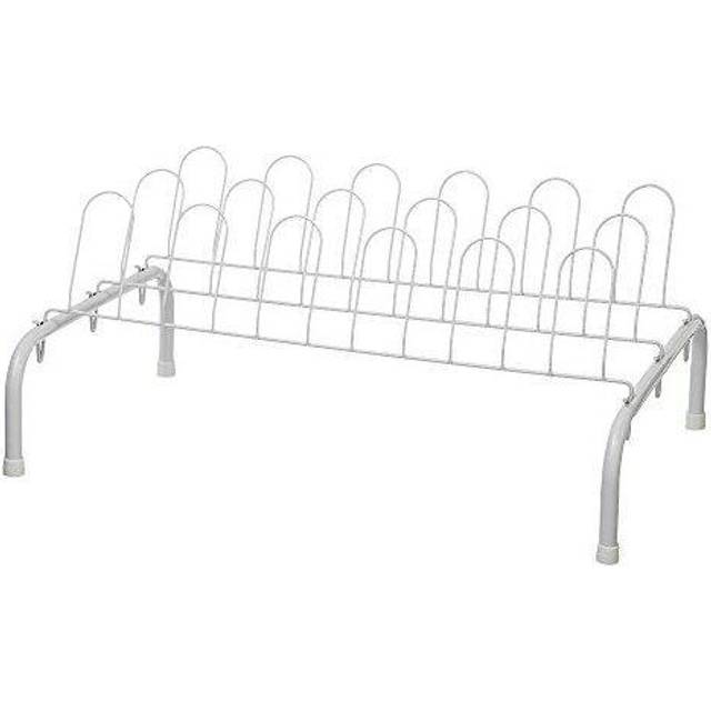 ClosetMaid 9 Pair Over the Door Shoe Rack, White