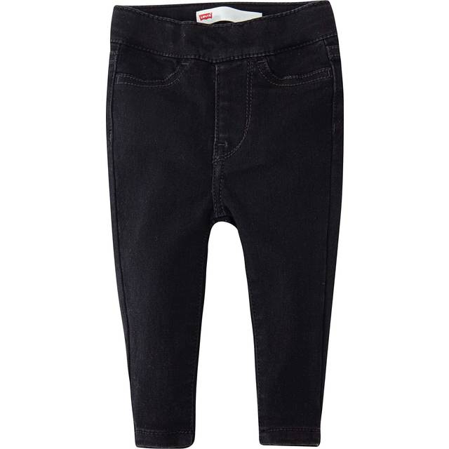 Levi's Girls' Baby Skinny Fit Pull On Jeggings  Black  18M