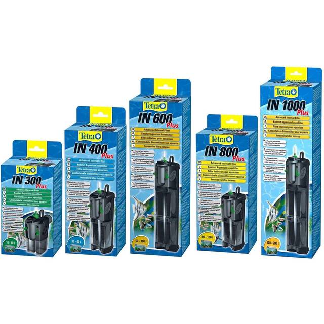 Tetra IN800 Plus Powerful Internal Filter for Physical, Biological and Chemical Aquarium Water Filtration