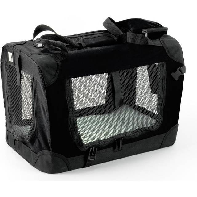 (Small Black) KCT Fabric Pet Carrier Crates