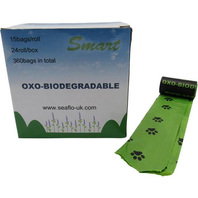 Biodegradable Dog Puppy Poop Bags X360 (Eco Friendly Strong Waste)