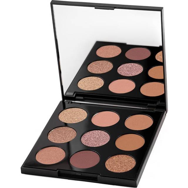 Palladio Ultimate 9-Count Eyeshadow Palette  Talc-Free Formula  High Pigmented Shades in A Mix of Matte & Shimmer Finishes  Blendable Long Lasting Col