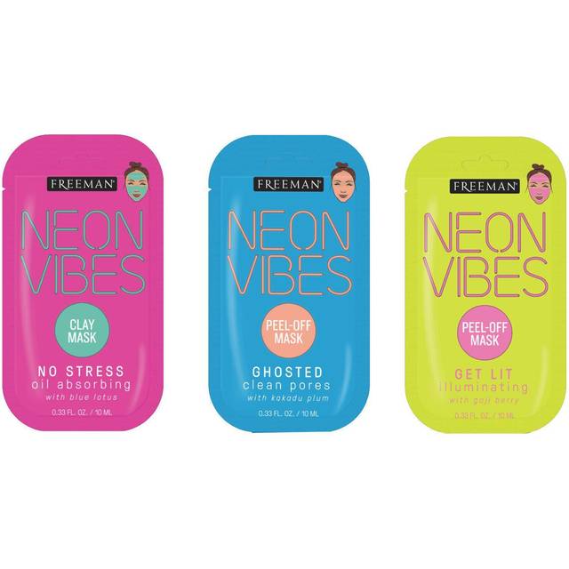 Freeman Beauty, Neon Vibes, Get Lit, Illuminating Peel-Off Mask