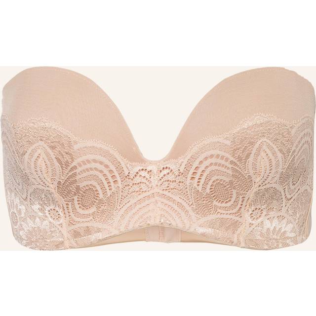 Wonderbra Refined Glamour Ultimate Strapless Bra - Cream, Cream, Size 34C, Women