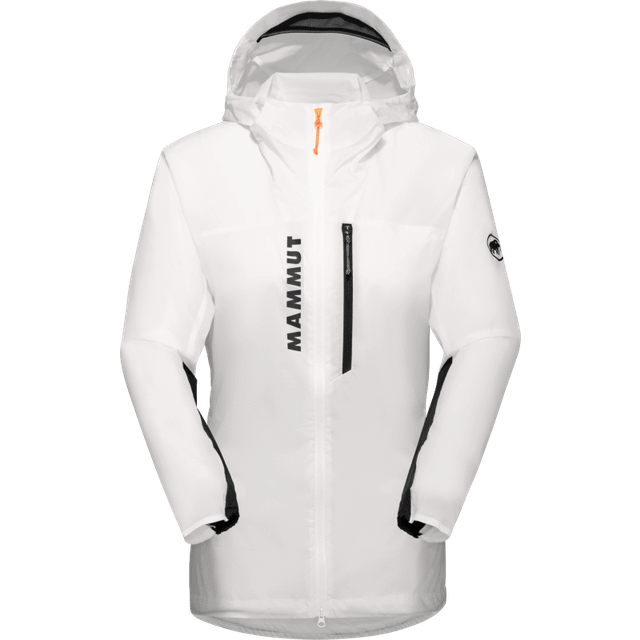 Mammut Women's Aenergy WB Hooded Jacket White-Black, L