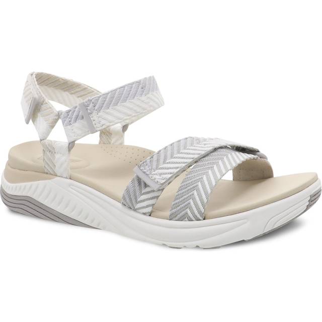 Dansko Racquel Fully Adjustable Sport Sandal for Women - Lightweight EVA Midsole and Rubber Outsole - Natural Arch Technology For Added Support - Hook