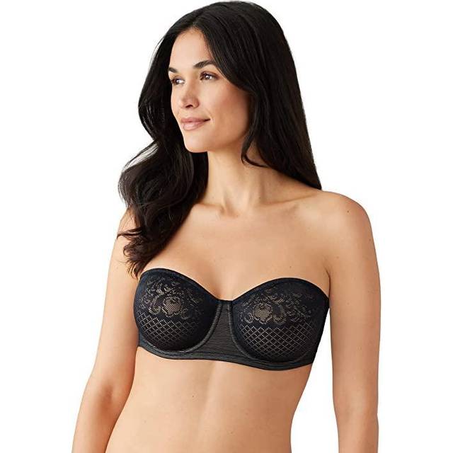 Visual Effects Strapless Minimizer Bra - BLACK - 34G EU (34 4D US)
