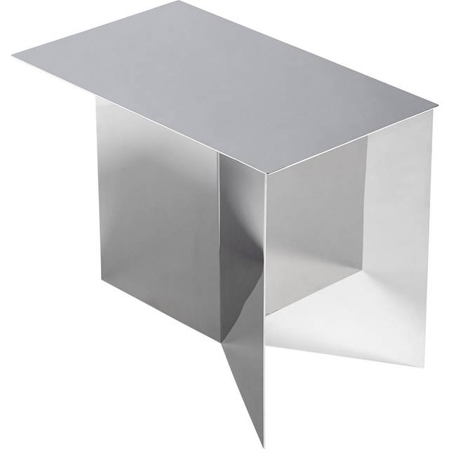 HAY Slit Oblong sidobord 27,5x49 cm Lacquered walnut - Brun