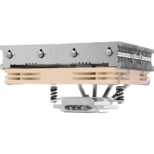 Noctua NH-L12S, Premium CPU-Kylare med Låg Profil och Tyst 120mm PWM-Fläkt (Brun)